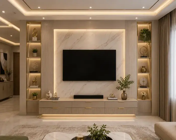 TV unit interior design Bangalore